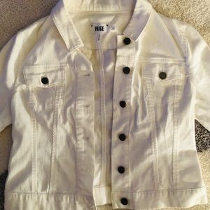 White Paige Denim Jean Jacket